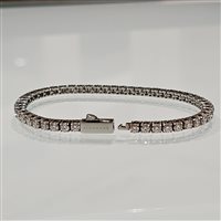 Bracciale John Richmond Donna Tennis Lab in Titanio Diamante Lab Grown 4.80 Ct JRTW01WW - JRTW01WW